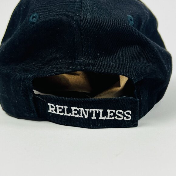 NFL Baltimore Ravens Team Apparel Mens Black & Purple Adjustable Ball Cap Hat - Picture 4 of 7